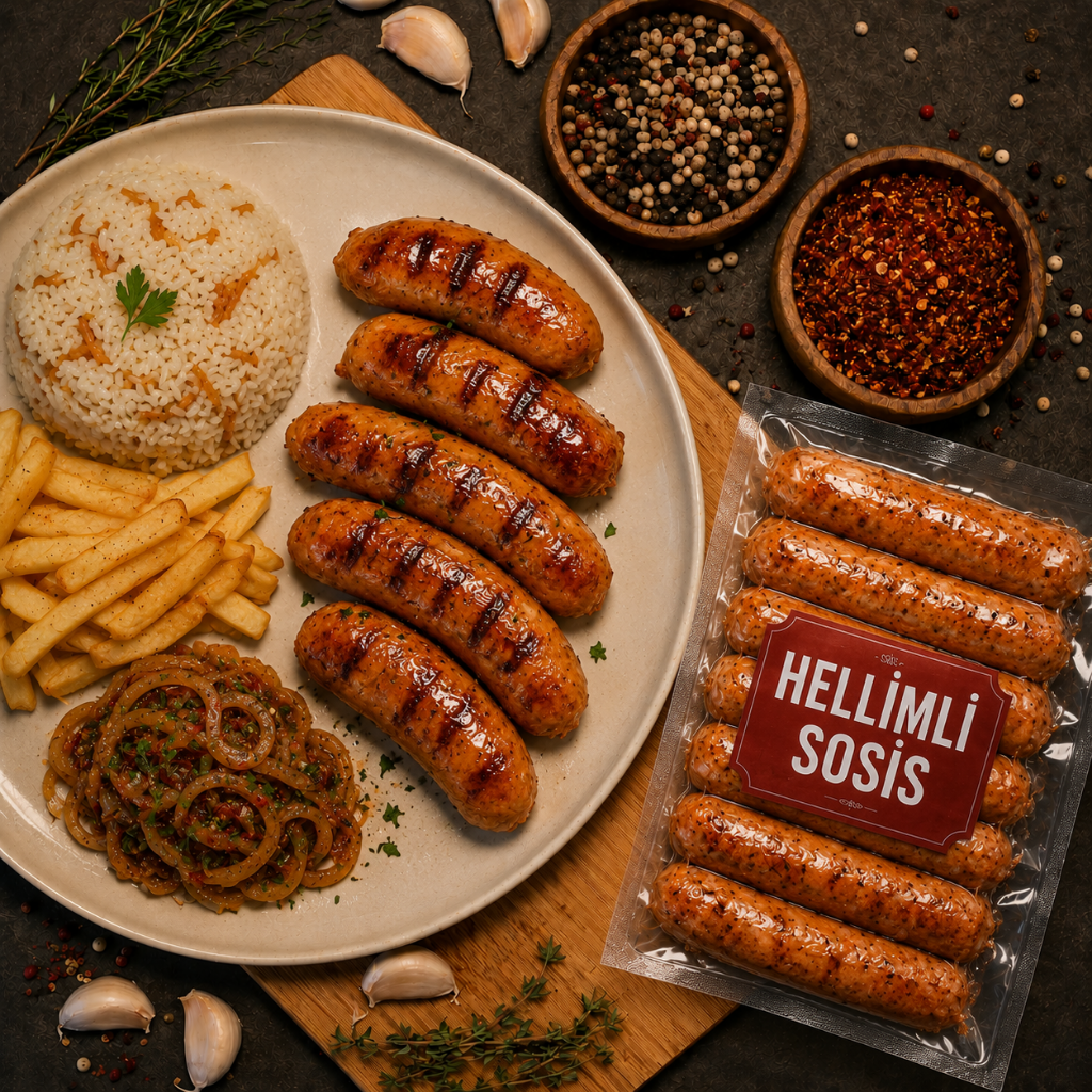 Hellimli Sosis