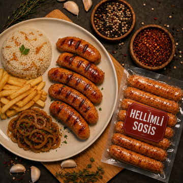 Hellimli Sosis